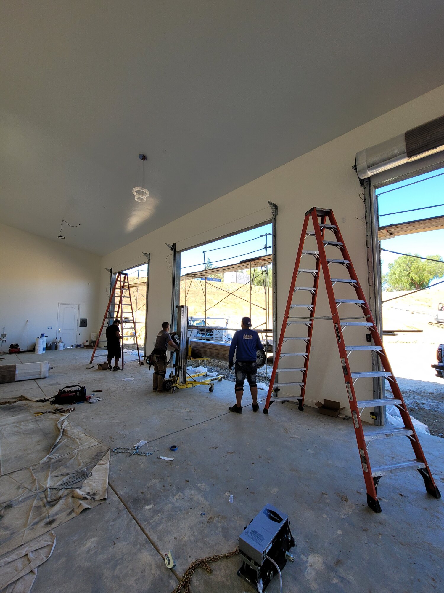 Commercial and industrial overhead door project by California Overhead Door