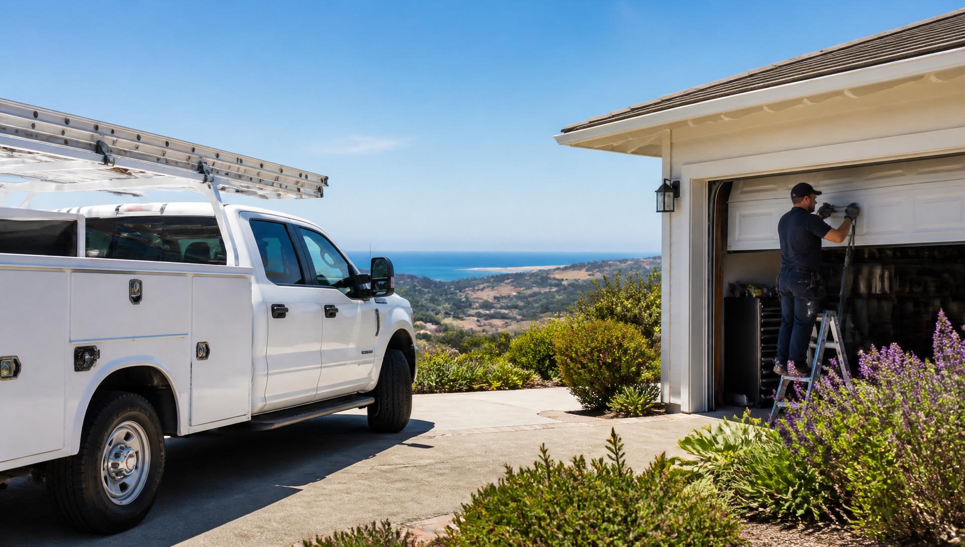 Garage door service region hero | California Overhead Door