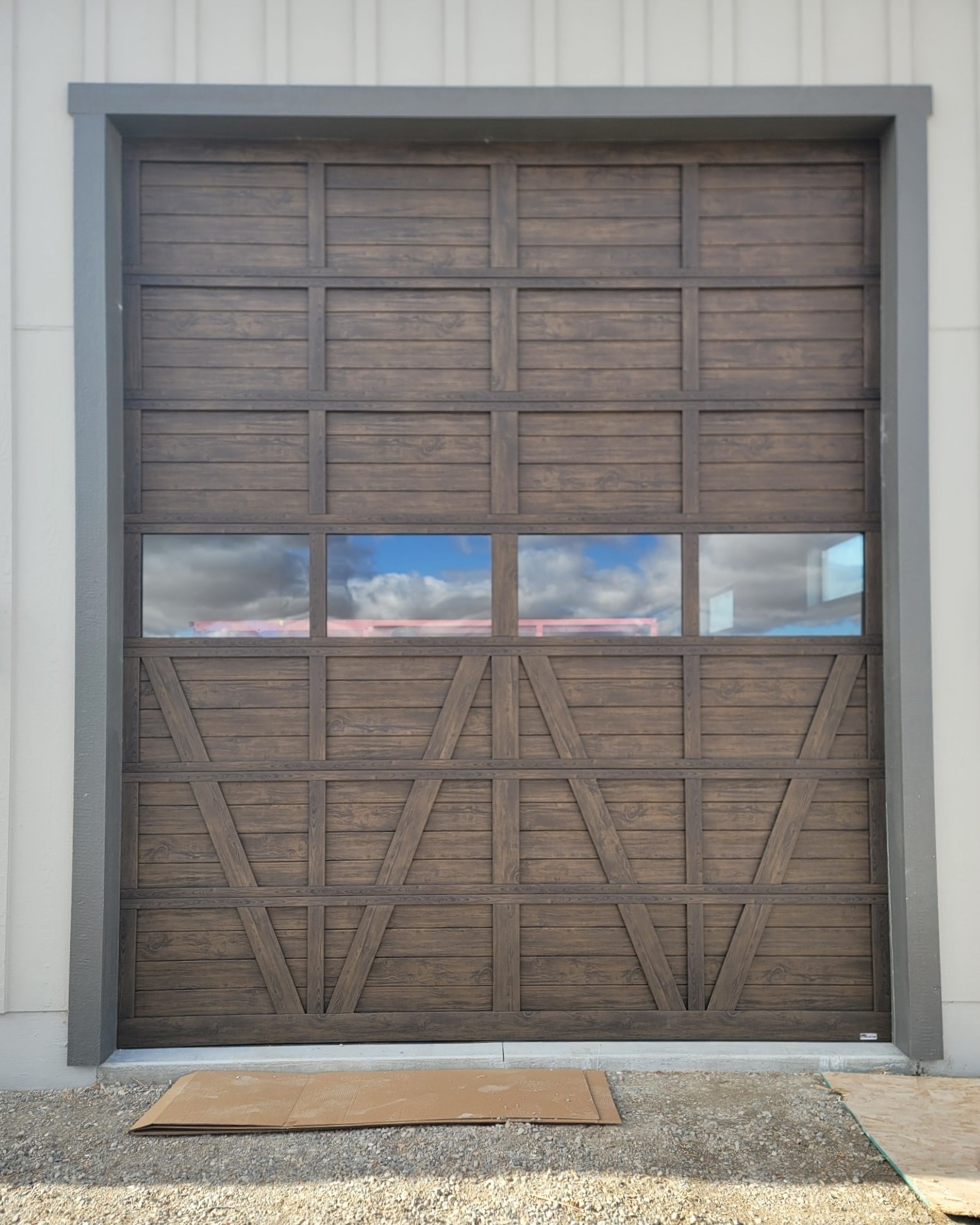 LiftMaster garage door opener installed