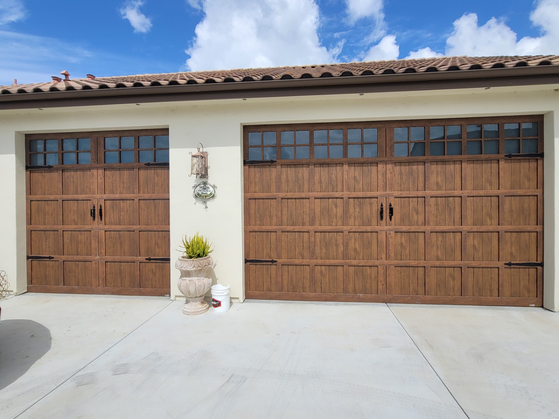 Custom wood carriage garage doors | California Overhead Door