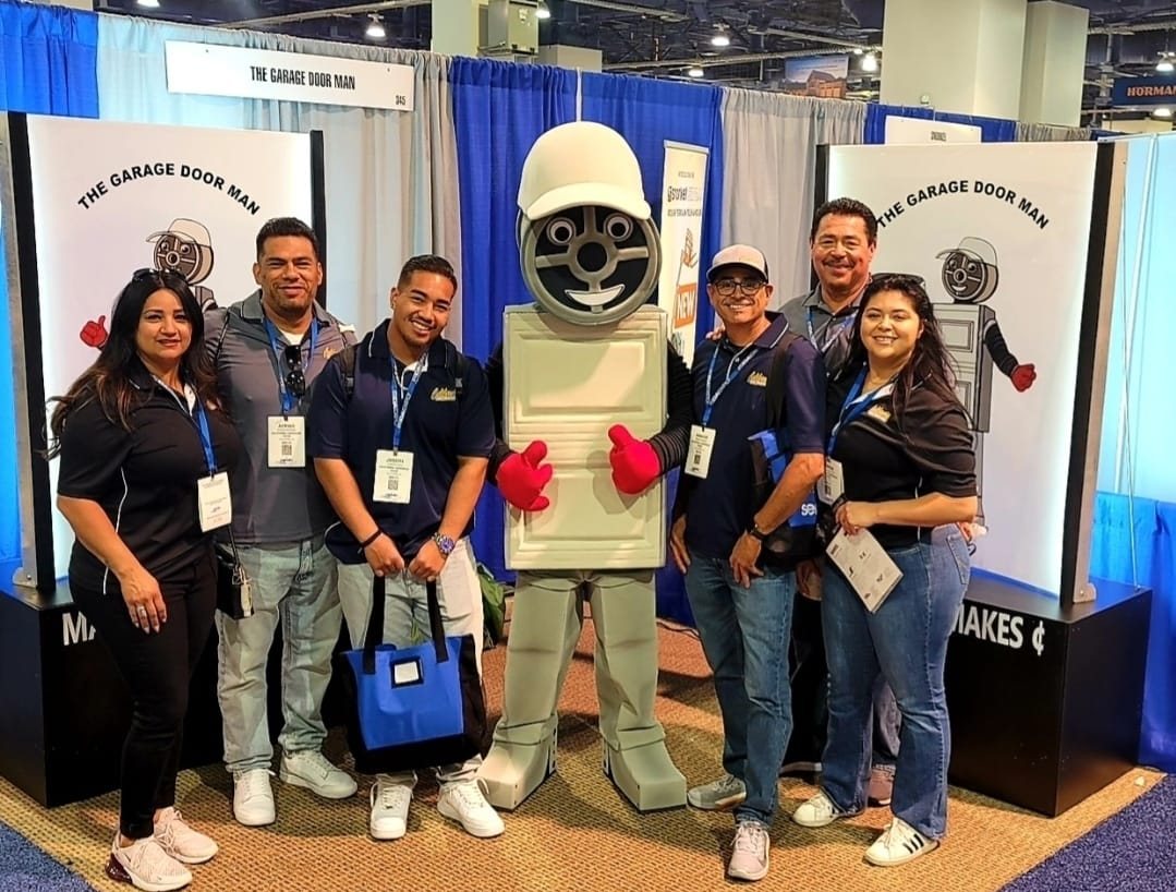 California Overhead Door staff at the showroom