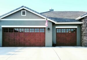 Colored Steel Garage Doors